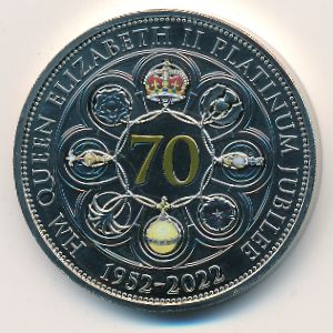 Гернси, 5 фунтов (2022 г.)