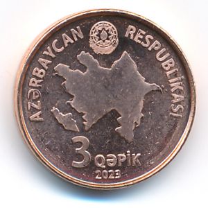 Azerbaijan, 3 гяпика, 