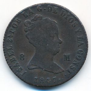 Spain, 8 мараведи, 