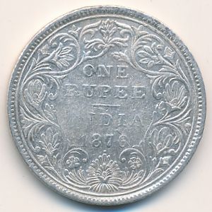 British West Indies, 1 рупия, 