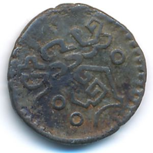 Камбоджа, 12 фуанга (1880 г.)