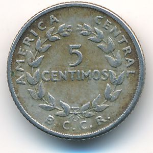 Коста-Рика, 5 сентаво (1969 г.)