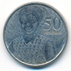 Ghana, 50 песева, 