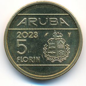 Aruba, 5 флоринов, 