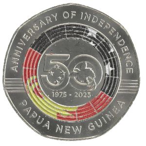 Папуа - Новая Гвинея, 50 тоа (2025 г.) Папуа - Новая Гвинея, 50 тоа (2025 г.)