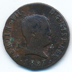 Spain, 4 мараведи, 