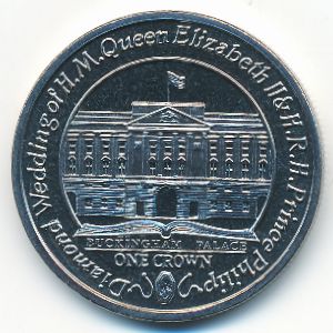 Фолклендские острова, 1 крона (2007 г.)