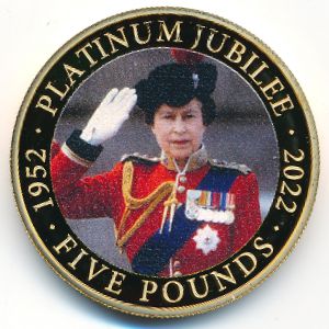 Ascension Island, 5 фунтов, 