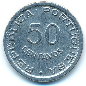 Гвинея-Бисау, 50 сентаво (1952 г.)