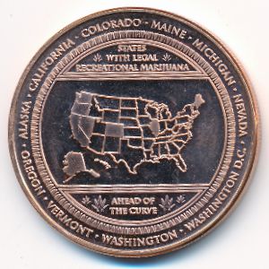 США., 1 унция ( г.)