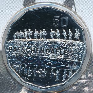 Австралия, 50 центов (2017 г.)