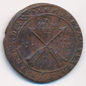 Швеция, 1 эре (1779 г.)