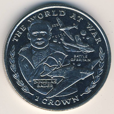 Gibraltar, 1 crown, 1999