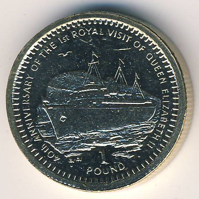 Гибралтар, 1 фунт (1994 г.)