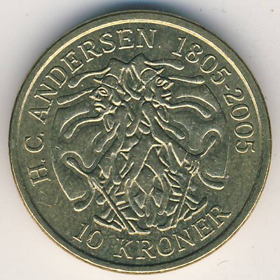 Denmark, 10 kroner, 2006