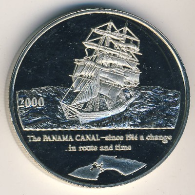 Congo Democratic Repablic, 5 francs, 2000