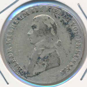 Prussia, 1/3 талера, 