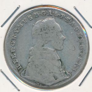 Зальцбург, 20 крейцеров (1775 г.)