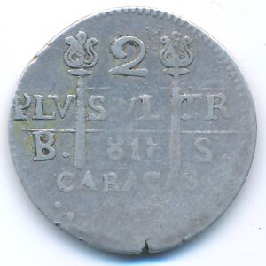Caracas, 2 реала, 