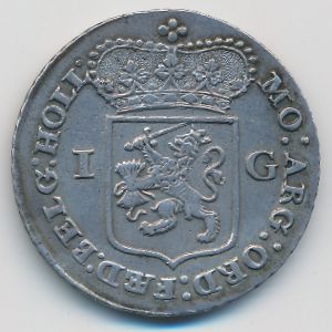 Нидерландская Индия, 1 гульден (1793 г.)