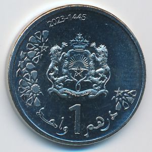 Марокко, 1 дирхам (2023 г.)