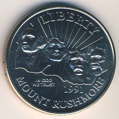 США, 1/2 доллара (1991 г.)