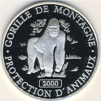 Конго, Демократическая республика, 10 франков (2000 г.)