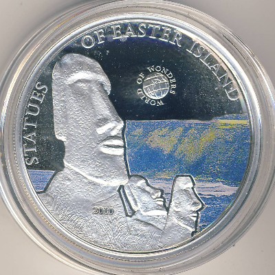 Palau, 5 dollars, 2010