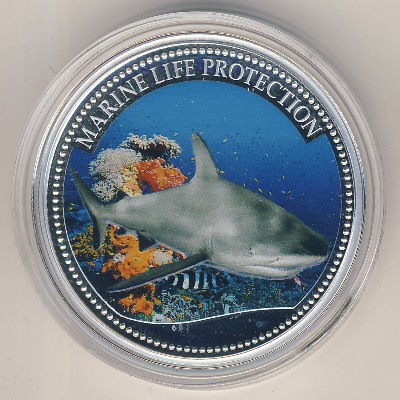 Palau, 5 dollars, 2008