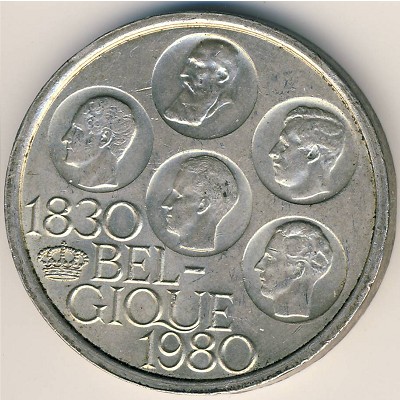 Belgium, 500 francs, 1980