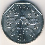 Сингапур, 1 доллар (1985–1987 г.)