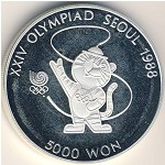 Южная Корея, 5000 вон (1986 г.)