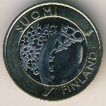 Финляндия, 5 евро (2010 г.)