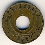 Восточная Африка, 1 цент (1922–1935 г.)