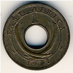 Восточная Африка, 1 цент (1954–1962 г.)