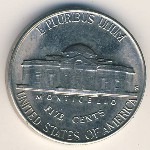 США, 5 центов (1946–2003 г.)