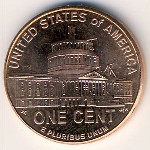 США, 1 цент (2009 г.)