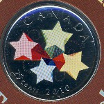 Canada, 25 cents, 2010