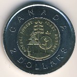 Canada, 2 dollars, 2011