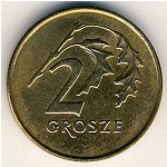 Польша, 2 гроша (1990–2013 г.)