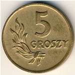 Польша, 5 грошей (1949 г.)