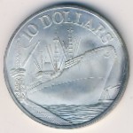 Singapore, 10 dollars, 1976–1977