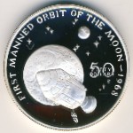 Marshall Islands, 50 dollars, 1989