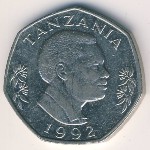 Танзания, 20 шиллингов (1992 г.)