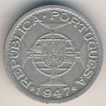 Португальская Индия, 1 рупия (1947 г.)