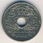 Нидерландская Индия, 5 центов (1913–1922 г.)