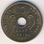 Восточная Африка, 10 центов (1964 г.)