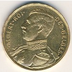 Belgium, 20 francs, 1914