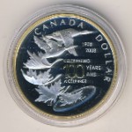 Canada, 1 dollar, 2008