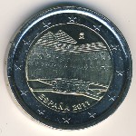 Spain, 2 euro, 2011